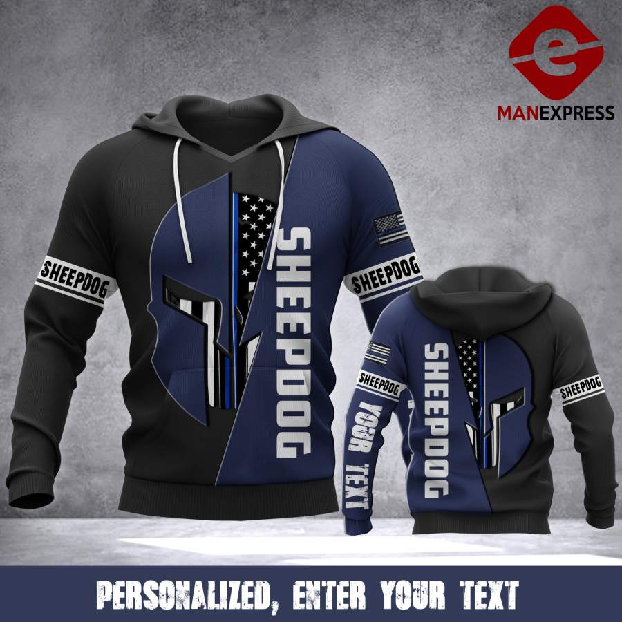 TT US SHEEPDOG CUSTOMIZE HOODIE GVM