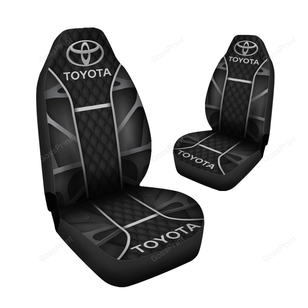 Toyota Car Seat Cover (Set Of 2) Fit Fit Apparel