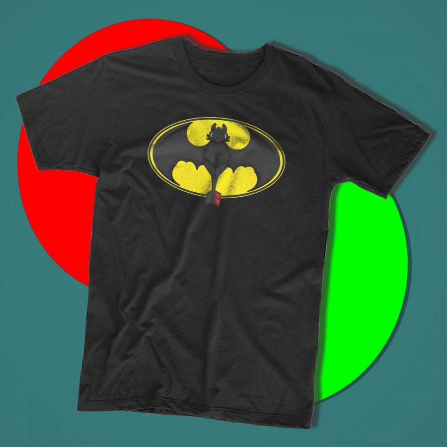 Toothless Spoof Batman Men’S T Shirt