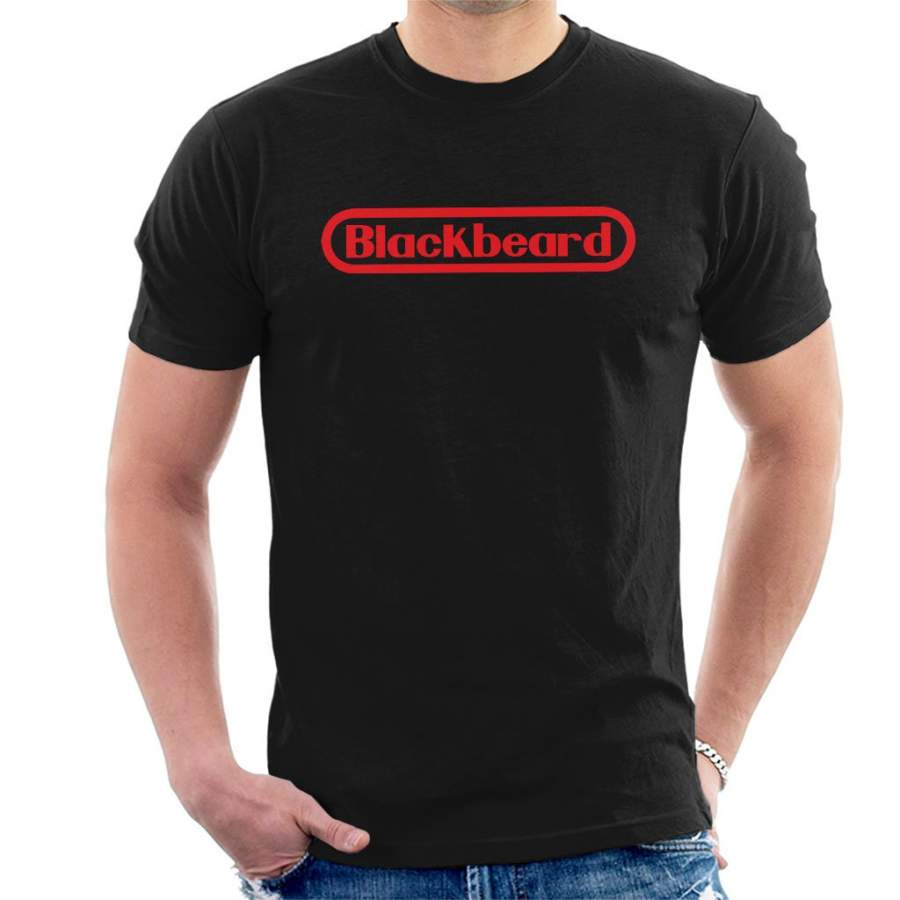 Blackbeard Nintendo Logo One Piece Men’s T-shirt