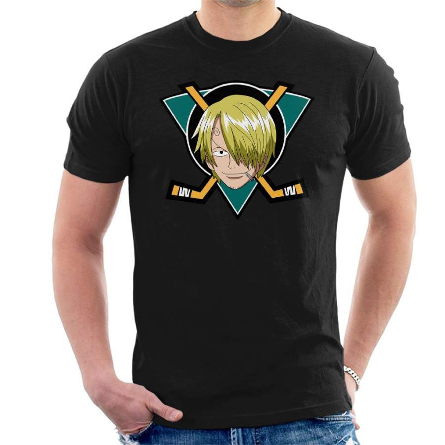 Vinsmoke Sanji Mighty Ducks One Piece Men’s T-shirt