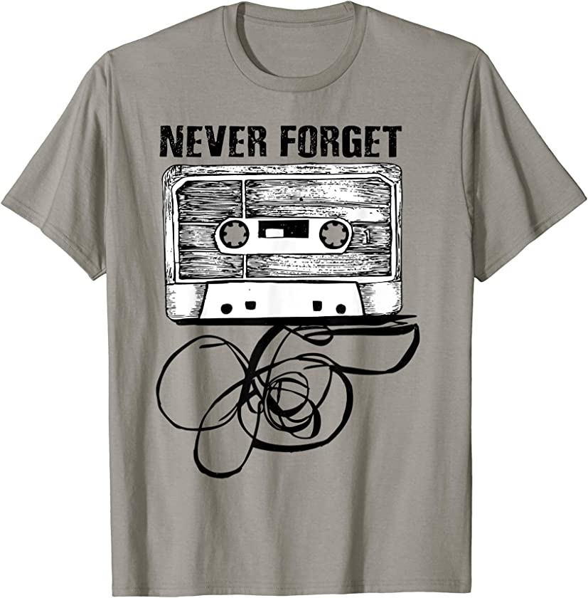 Cassette Tape Music T-Shirt – 80s 90s Vintage Retro Gear T-Shirt