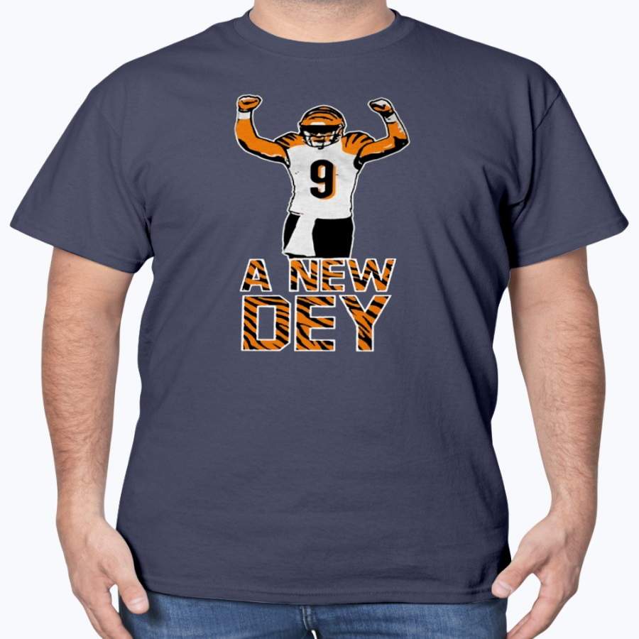 Joe Burrow A New Dey T-Shirt, Cincinnati Bengals