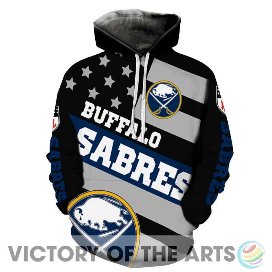 Proud Of American Stars Buffalo Sabres Hoodie