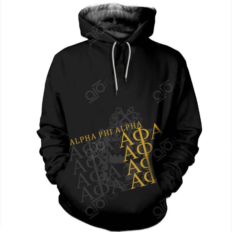 3D All Over Alpha Phi Alpha Hoodie 11720225