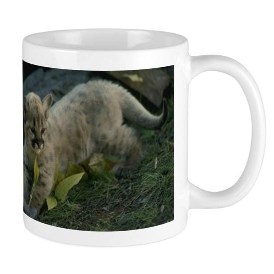 Mountain Lion Kitten Mug