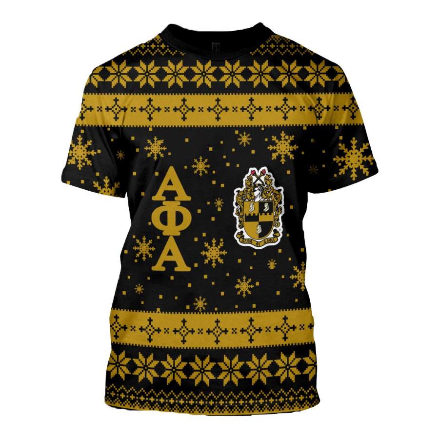 3D ALL OVER ALPHA PHI ALPHA UGLY SWEATER 30920191