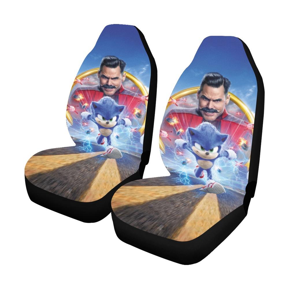 Sonic The Hedgehog Car Seat Covers (Set Of 2)