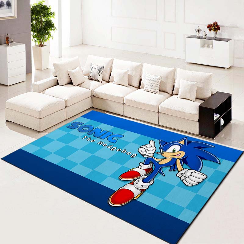 Sonic The Hedgehog Living Room Carpet Kitchen Area Rugs