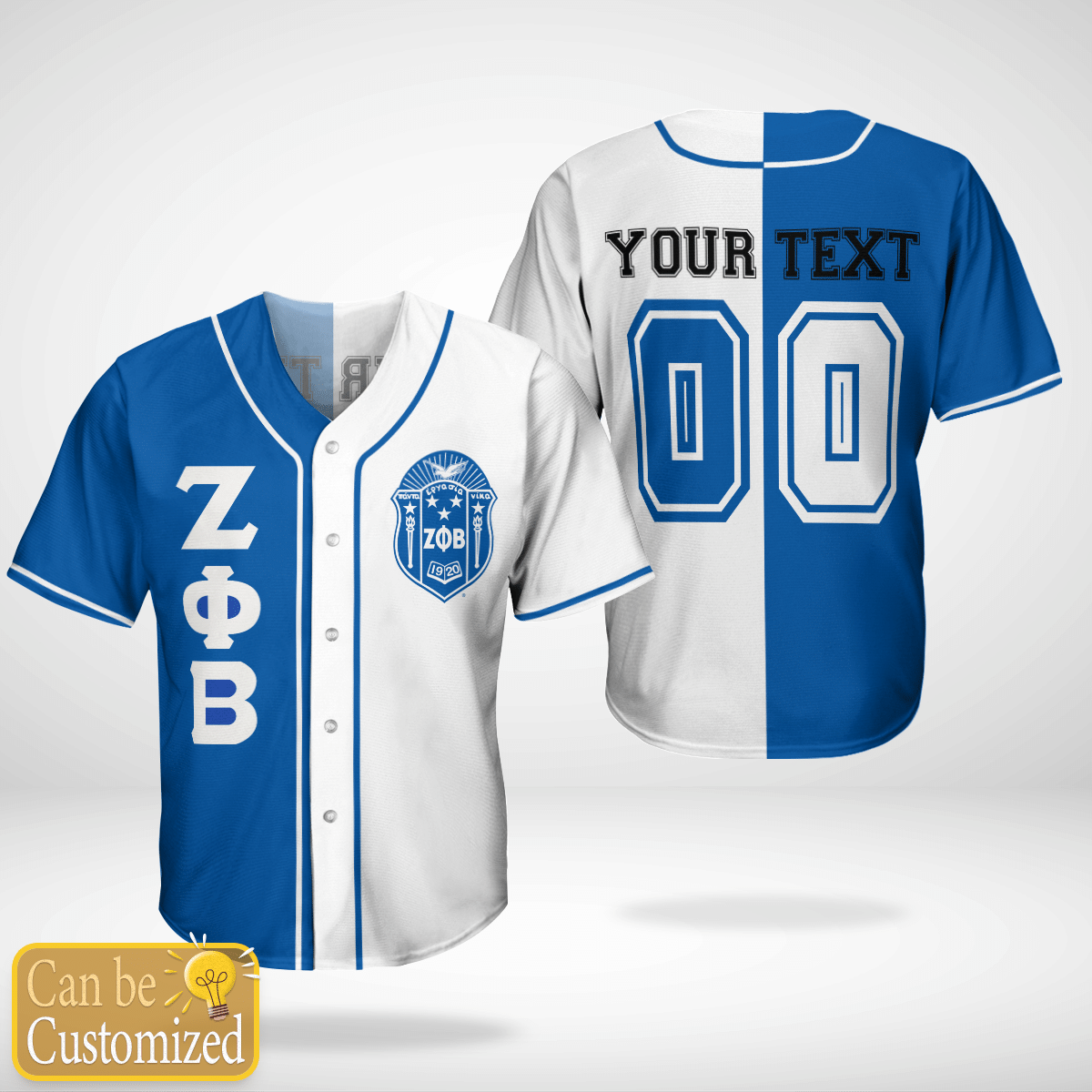 Zeta Phi Beta 1914 Personalized Baseball Jersey Shirt