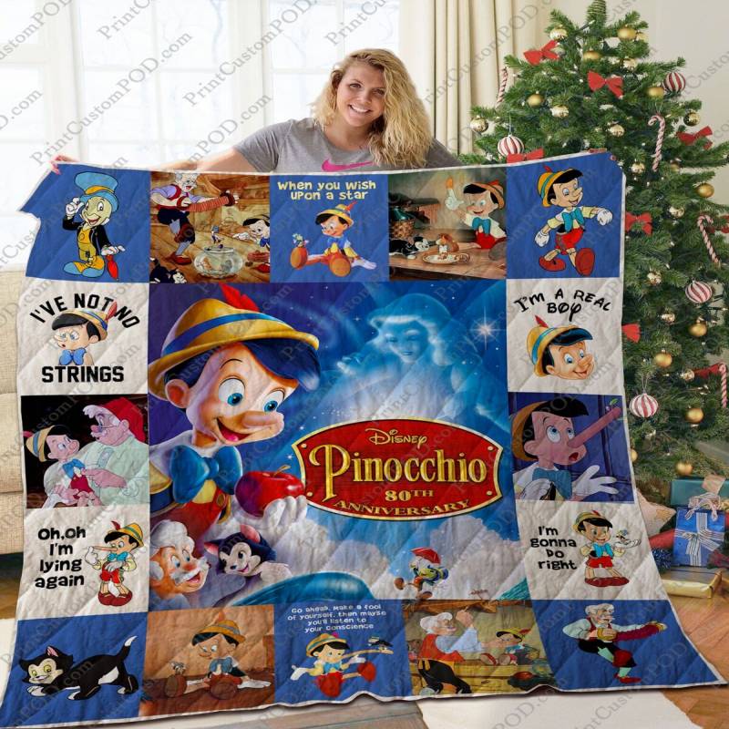 [TA] – Pinocchio Quilt Blanket