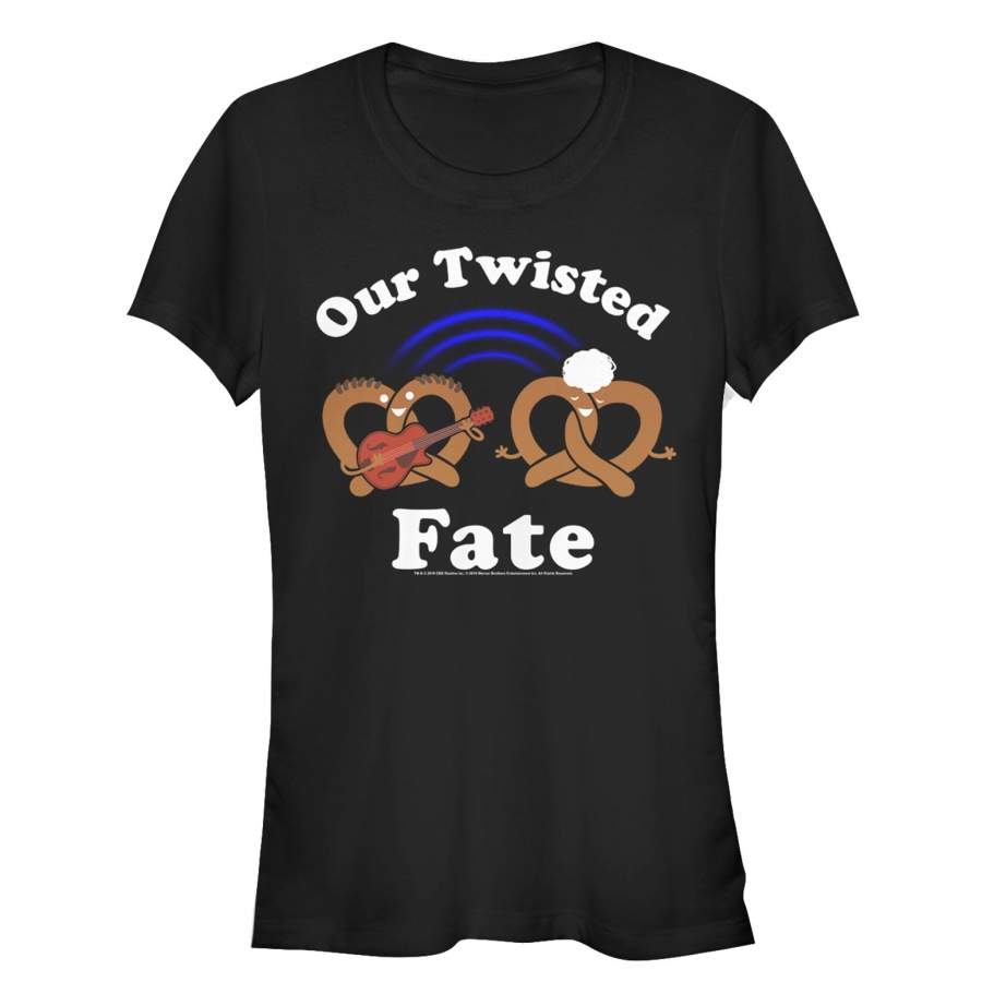 Crazy Ex-Girlfriend Junior’s Twisted Fate Pretzel  T Shirt