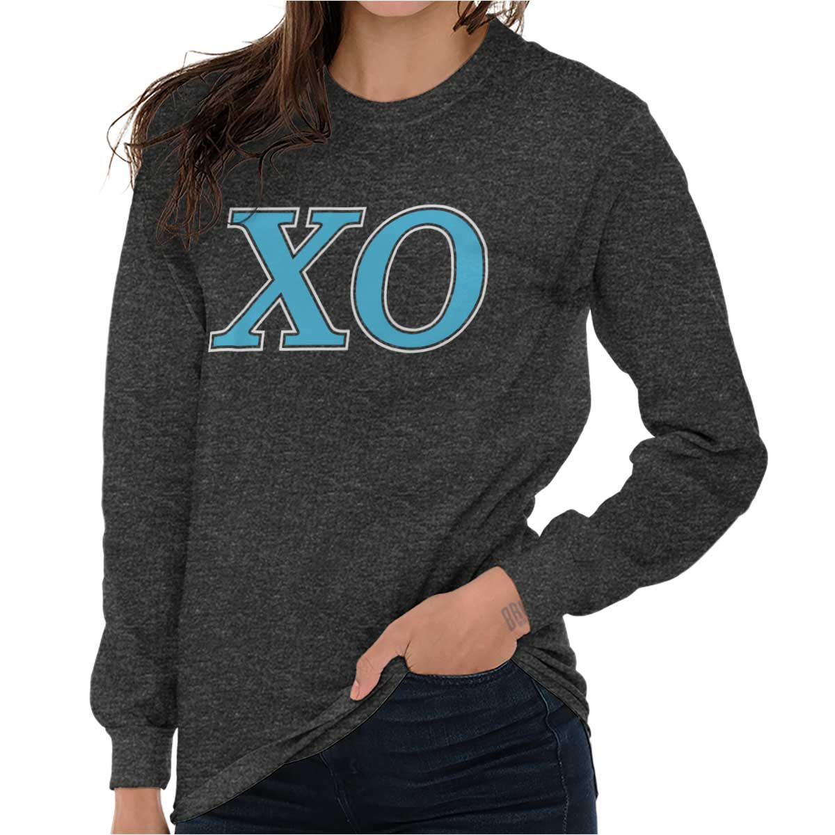 Greek Chi Omega Long Sleeve Tee