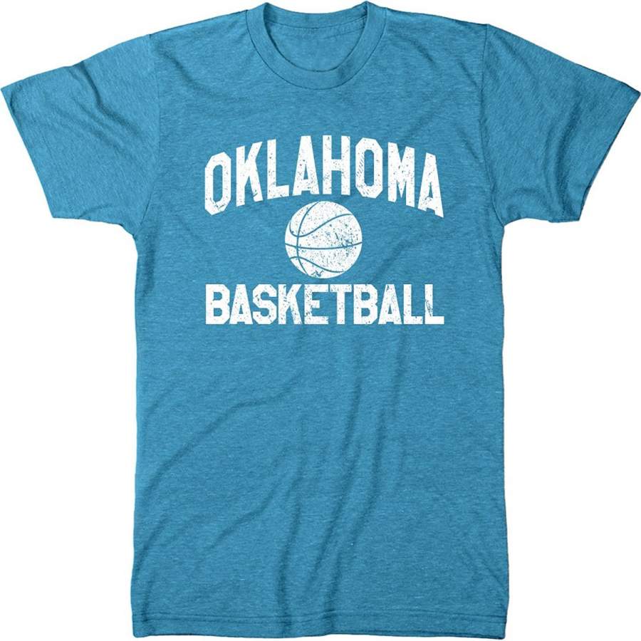 DTAFind  DTATrunk Candy Oklahoma Basketball Men’s Modern Fit T-Shirt