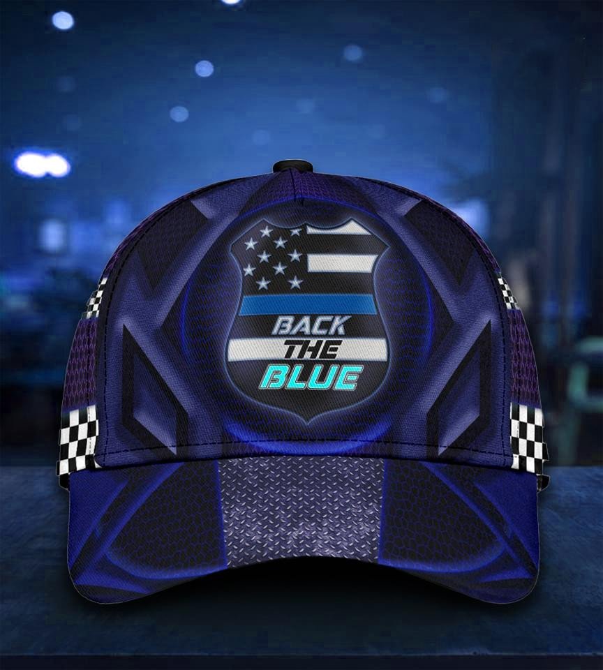 Felacia Back The Blue All Over Print Classic Cap