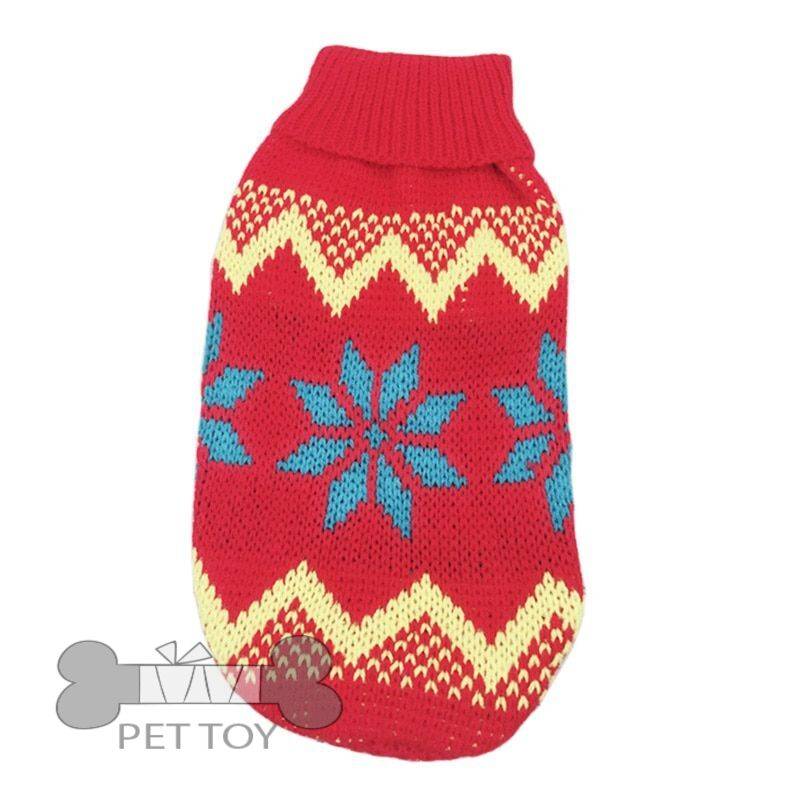 Christmas Cat Dog Sweater Pullover Winter Dog Clothes for Small Dogs Chihuahua Yorkies Puppy Jacket Pet Clothing