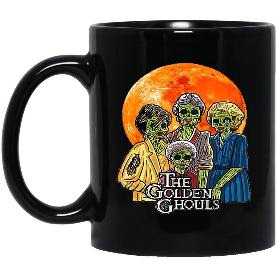 Vintage halloween The Golden Ghouls Gift For Men Women kids Coffee Mug