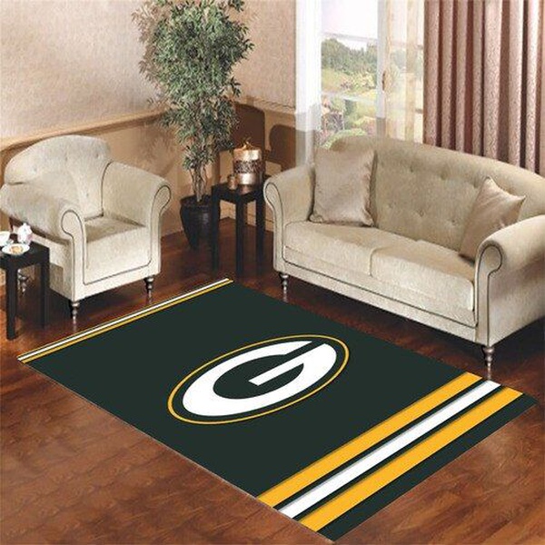 Green Bay Packers Living Room Carpet Rugs Area Rug Living Room Rug Home Decor