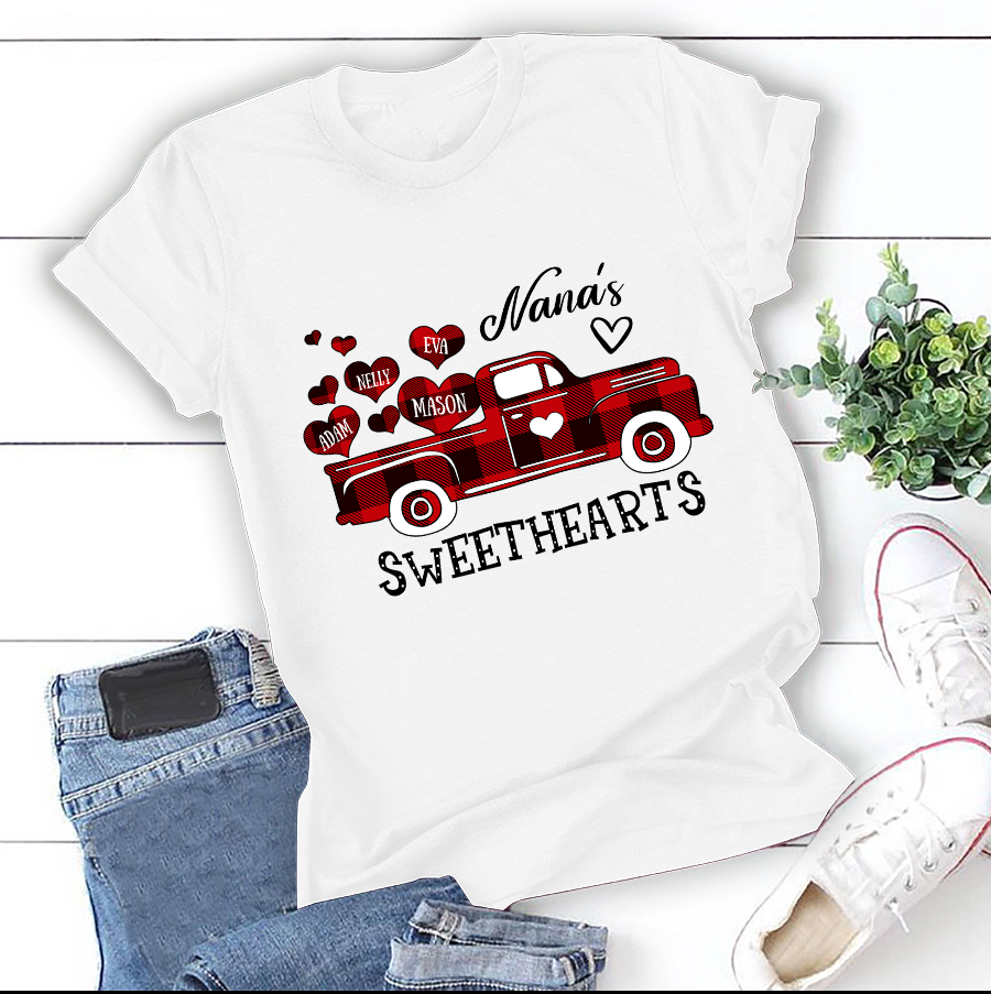 Nanas Sweethearts  Personalized T-Shirt