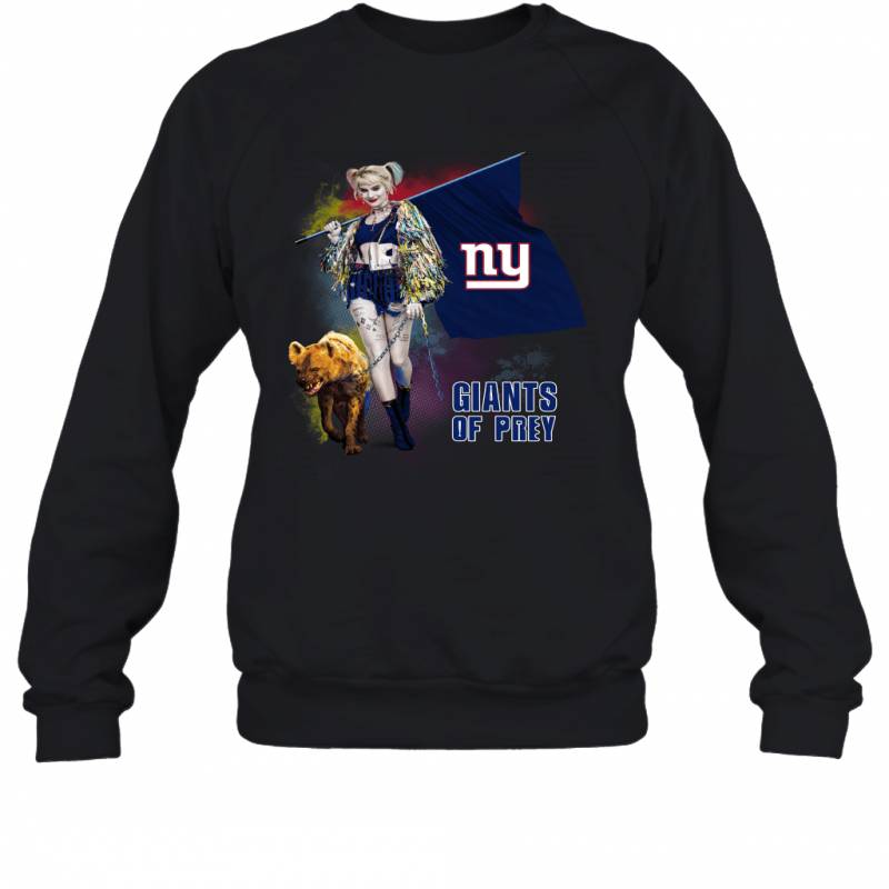 Harley Quinn flag New York Giants Of Prey Sweatshirt