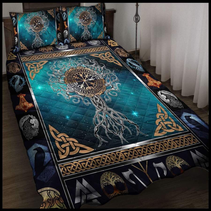 VIKING TREE OF LIFE – QUILT BEDDING SET