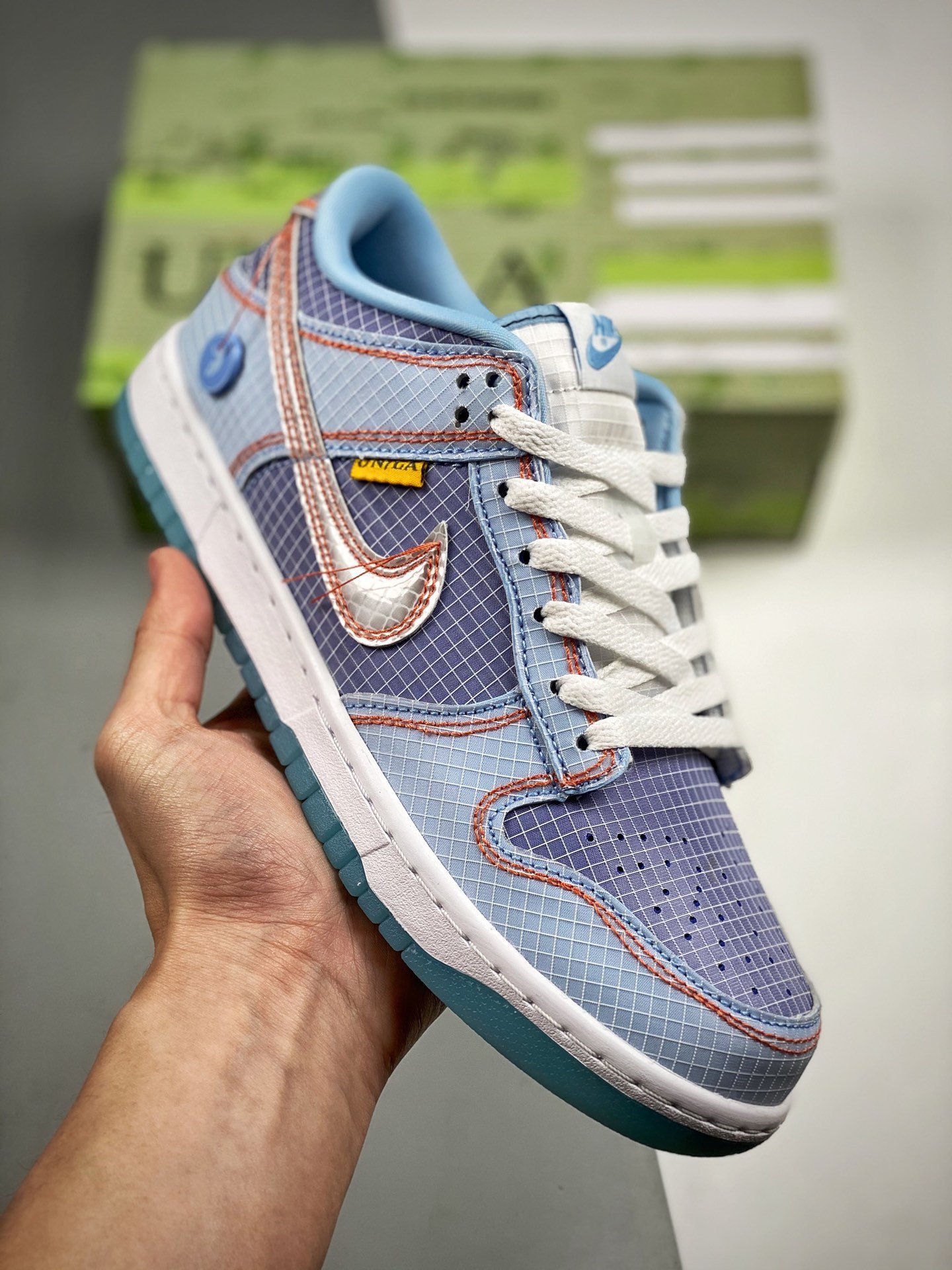 Union X Nike Dunk Low BluePurple DJ9649-400 5338770