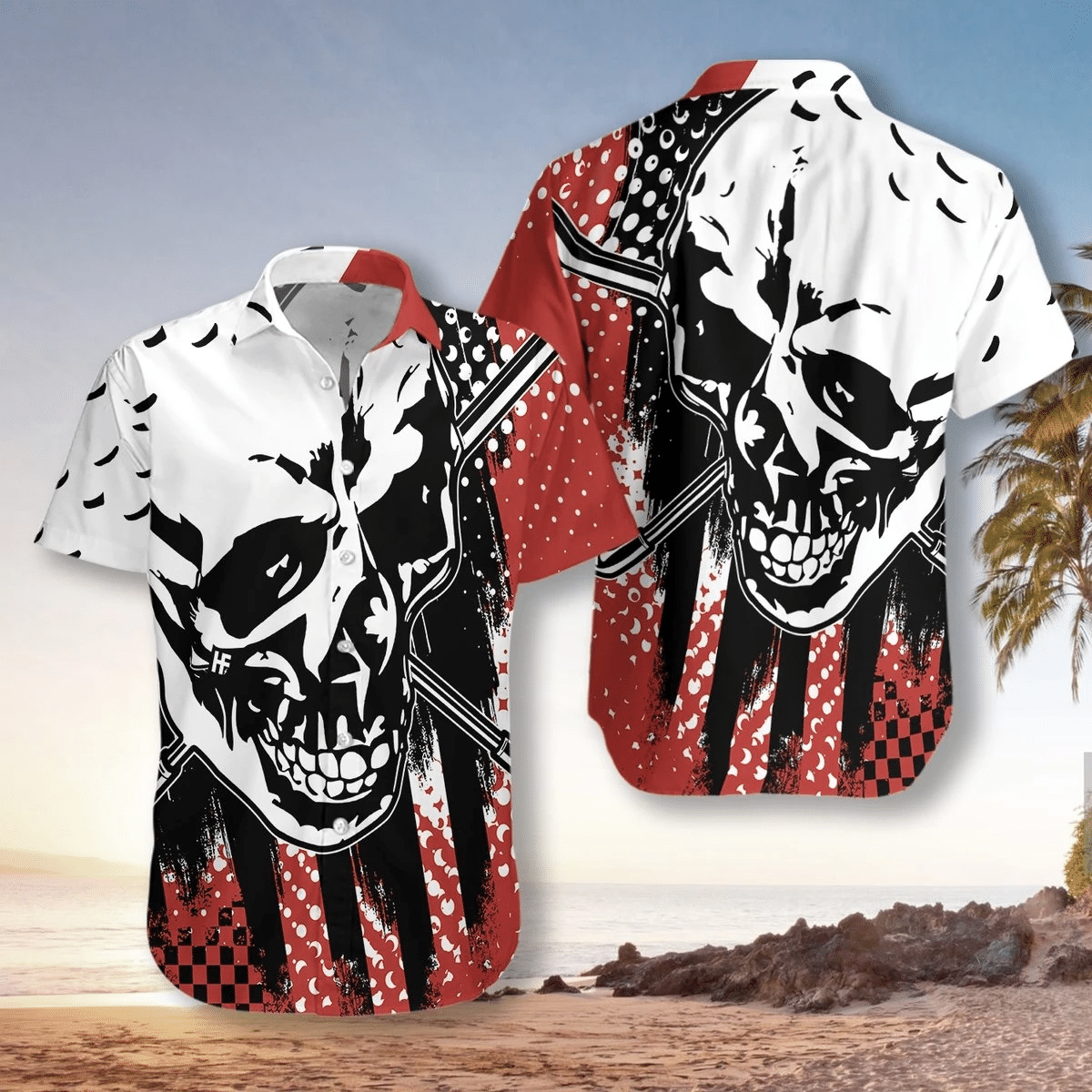 Skull Hawaii Shirt Unisex Adult Ha35251