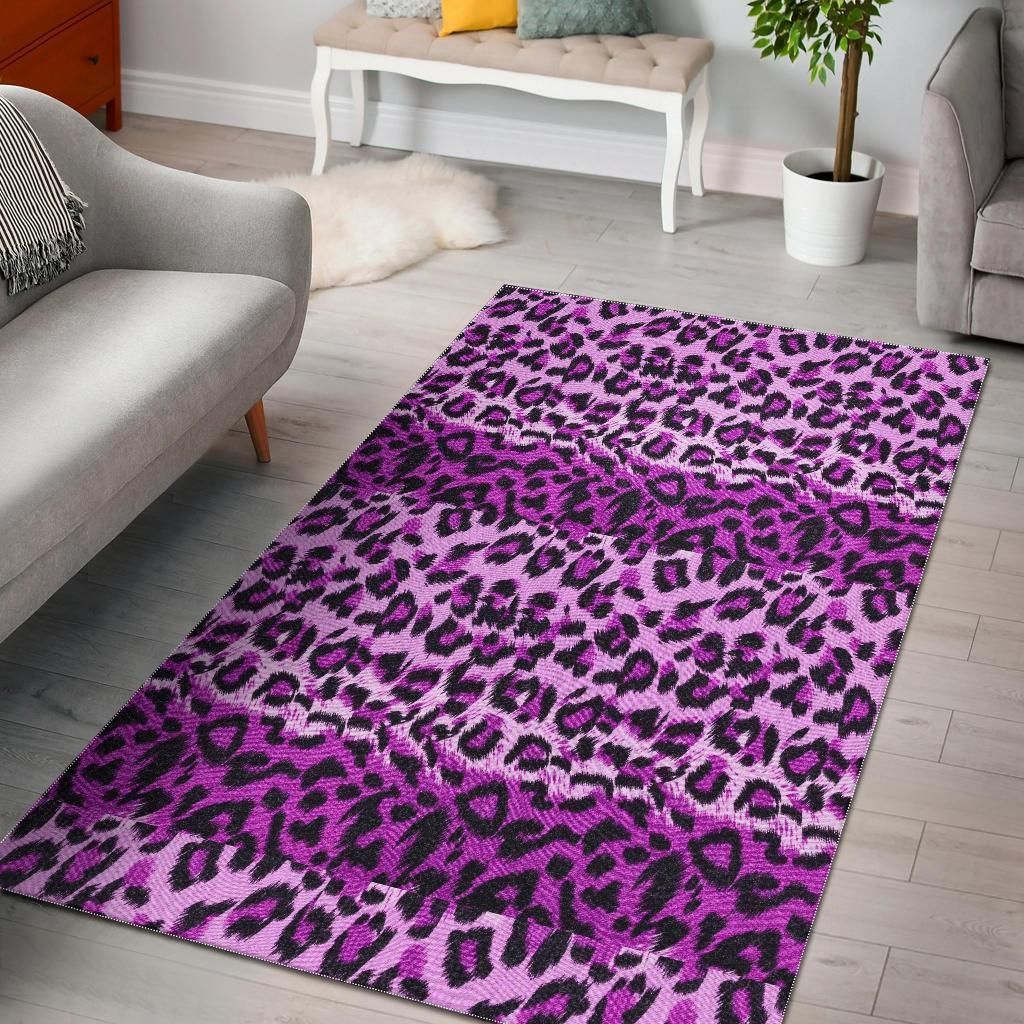 Purple Cheetah Leopard CL12101299MDR Rug