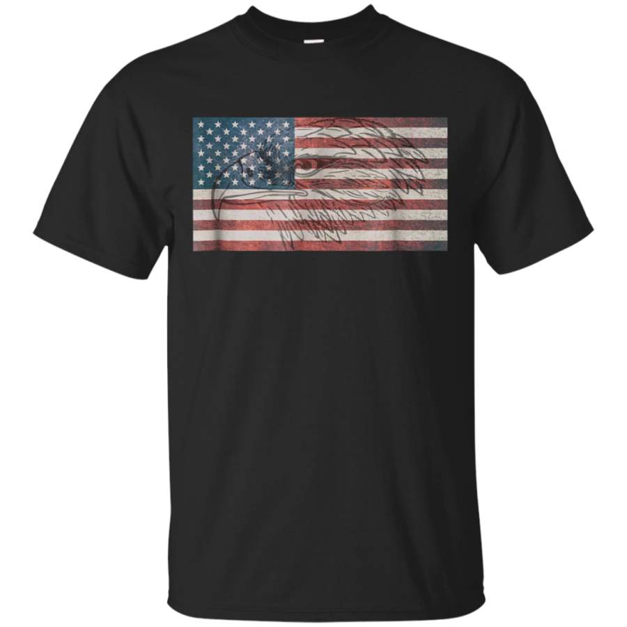 AGR American Flag Eagle Tshirt USA