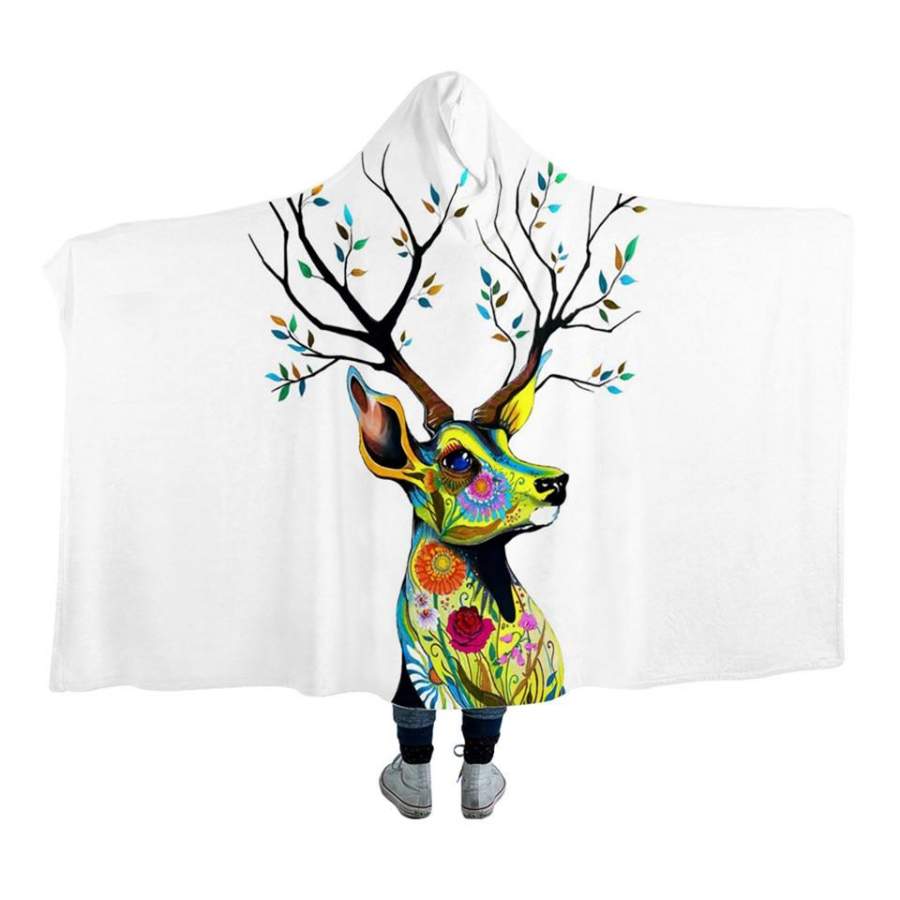 Sacred King Hooded Blanket