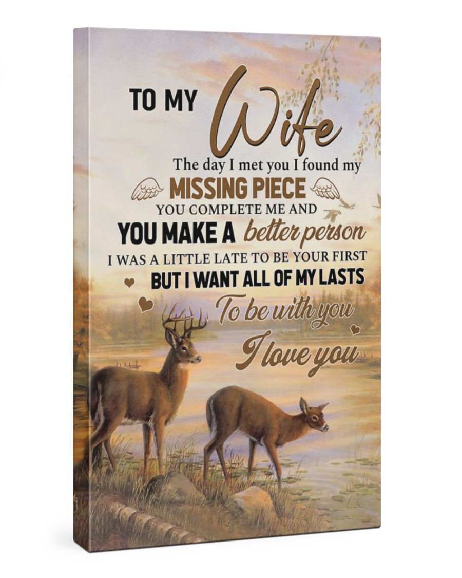 The Day I Met You Personalized Name Canvas Amazing Gift For Wife Poster Wall Art Home Decor