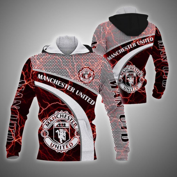 Manchester United 3D Graphic Unisex Hoodie S-5Xl Gift Limited Hoodie