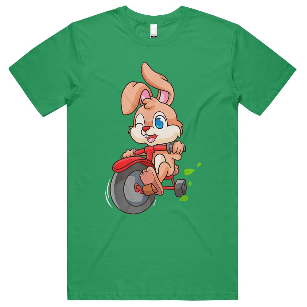 Biker Rabbit Easter Bunny Egg Hunt T Shirts