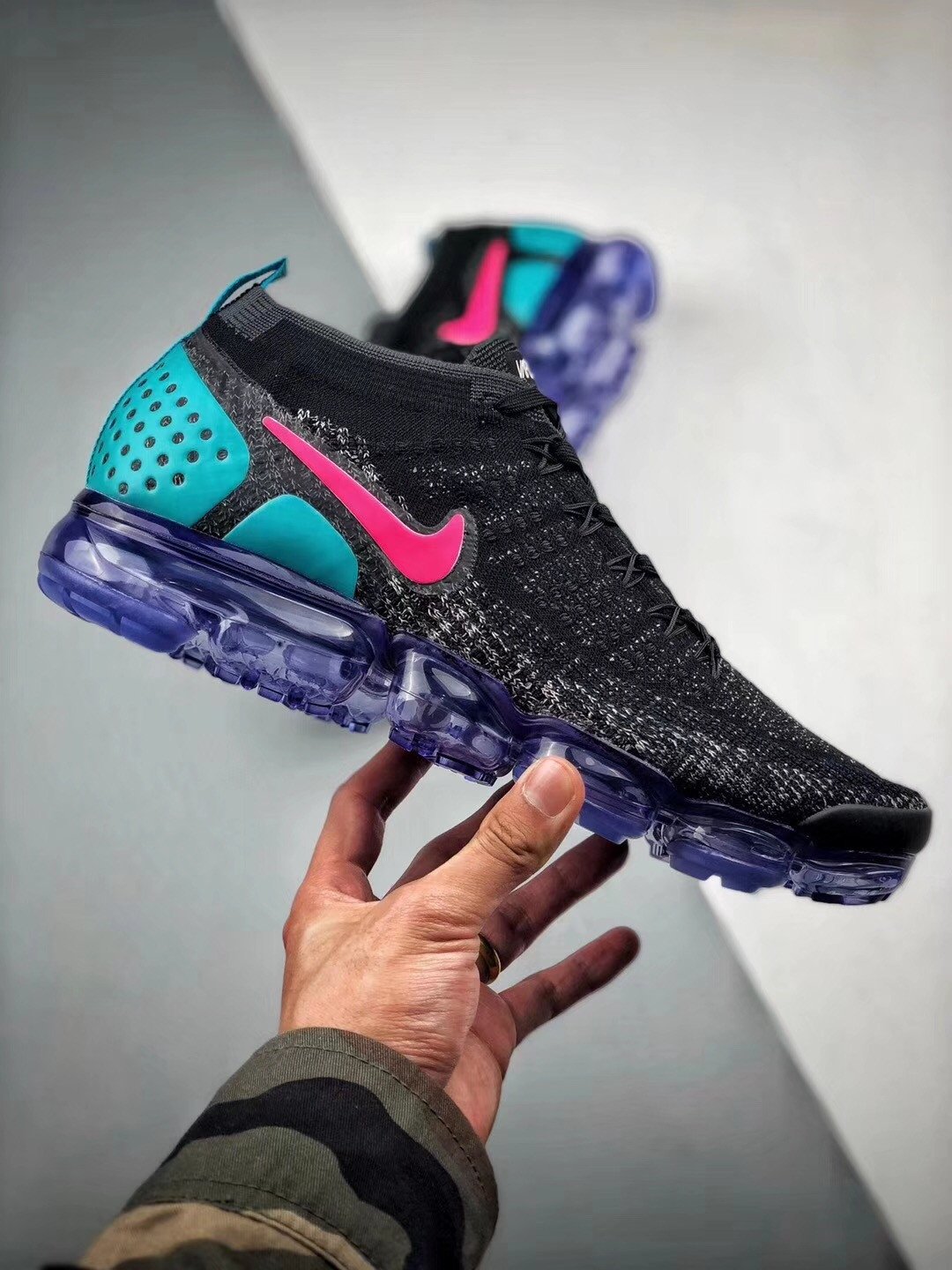 Nike WMNS Air VaporMax 2.0 Black Hot Punch 5338564