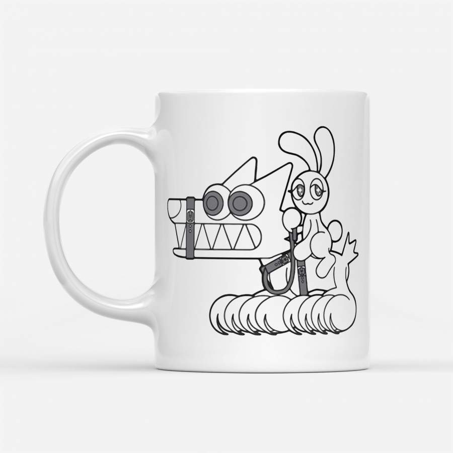 Rabbit Good Dog Bites – White Mug