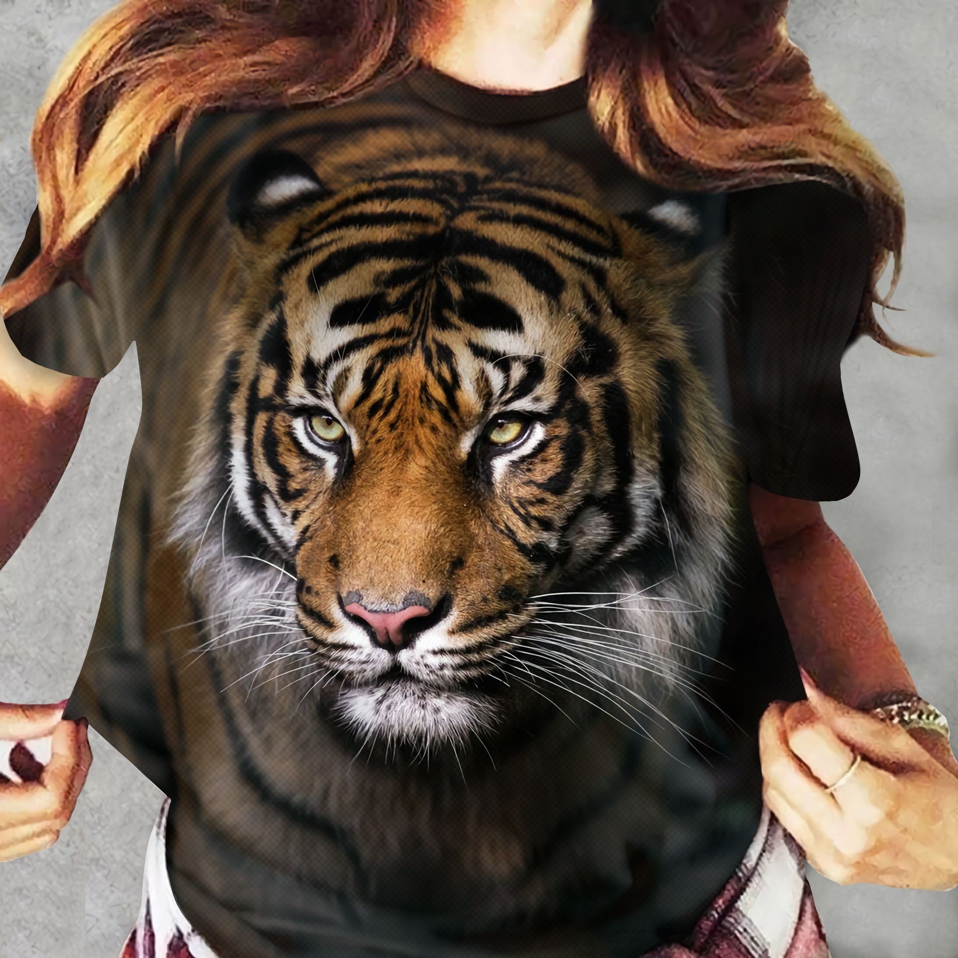 Tiger Ver07 Dadj200721Ltl Unisex 3D T-Shirt All Over Print