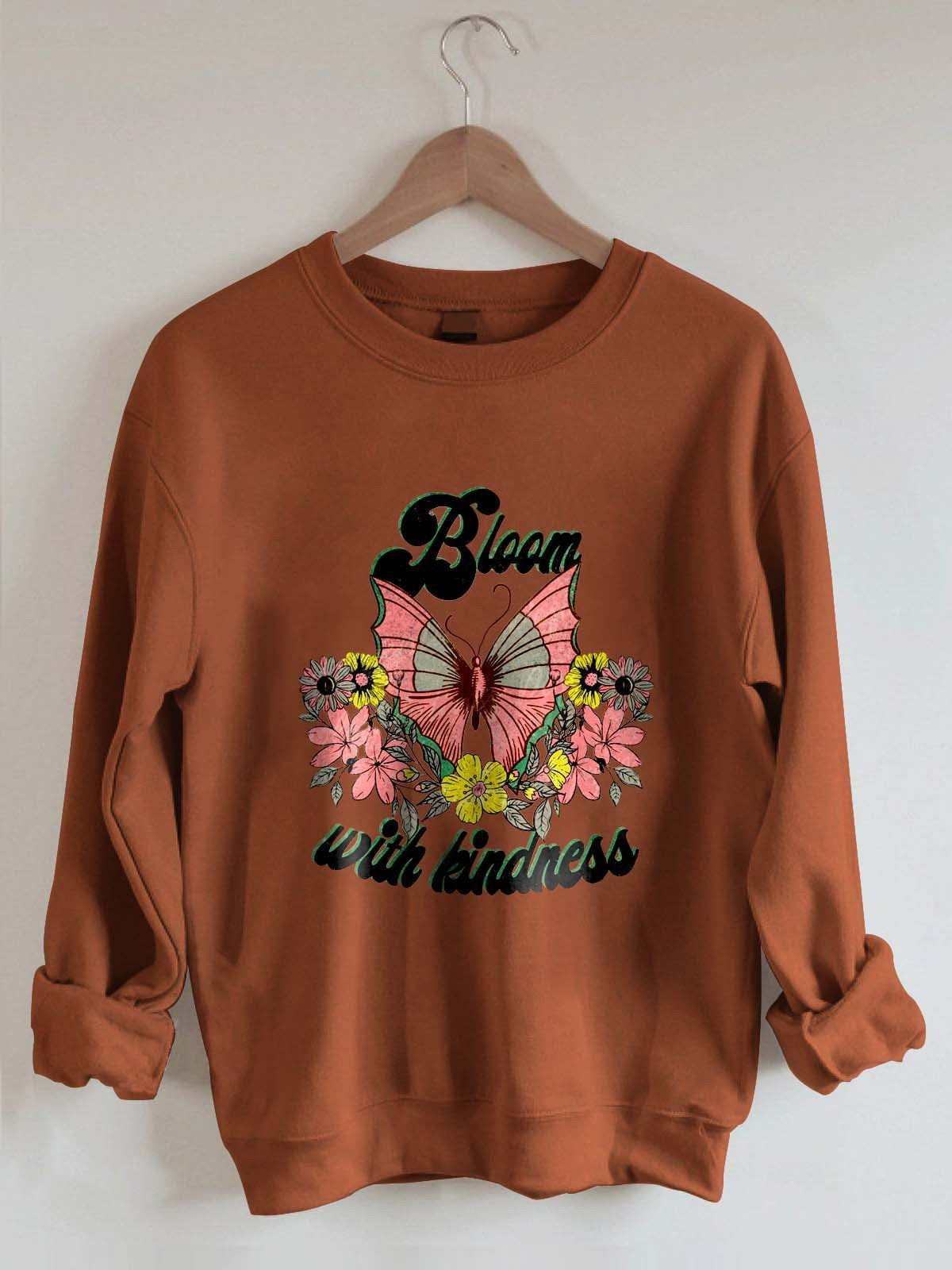 Women’S Bloom With Kindness Sweatshirt