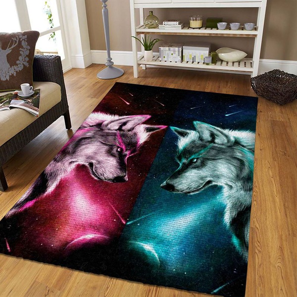 Wolf 7 Area Rug Living Room Rug Home Decor Floor Decor VH3