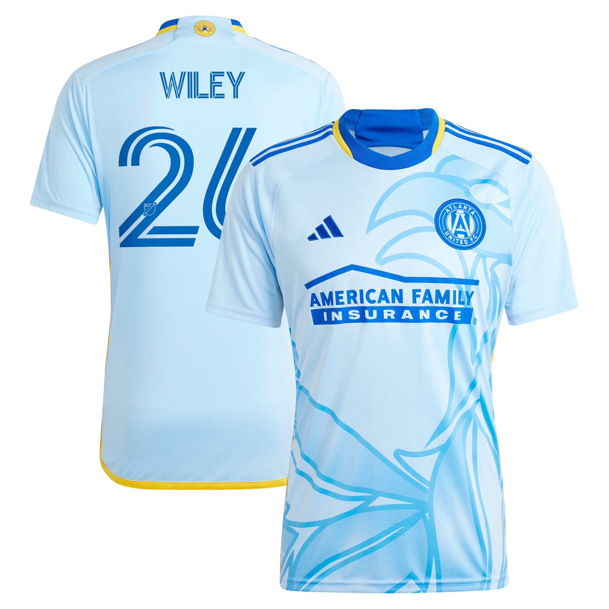 Caleb Wiley Atlanta United FC 2024 The Resurgens Kit Replica Player Jersey – Light Blue