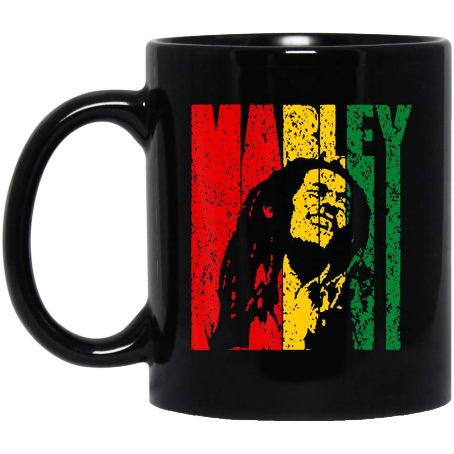 Vintage Retro Bob Marley Legends Live Forever Gifts Coffee Mug