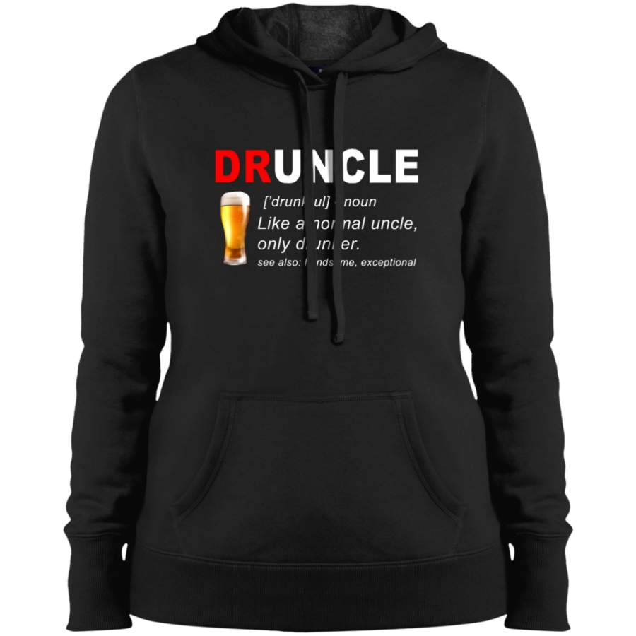 AGR Druncle Beer Ladies’ Pullover Hooded Sweatshirt