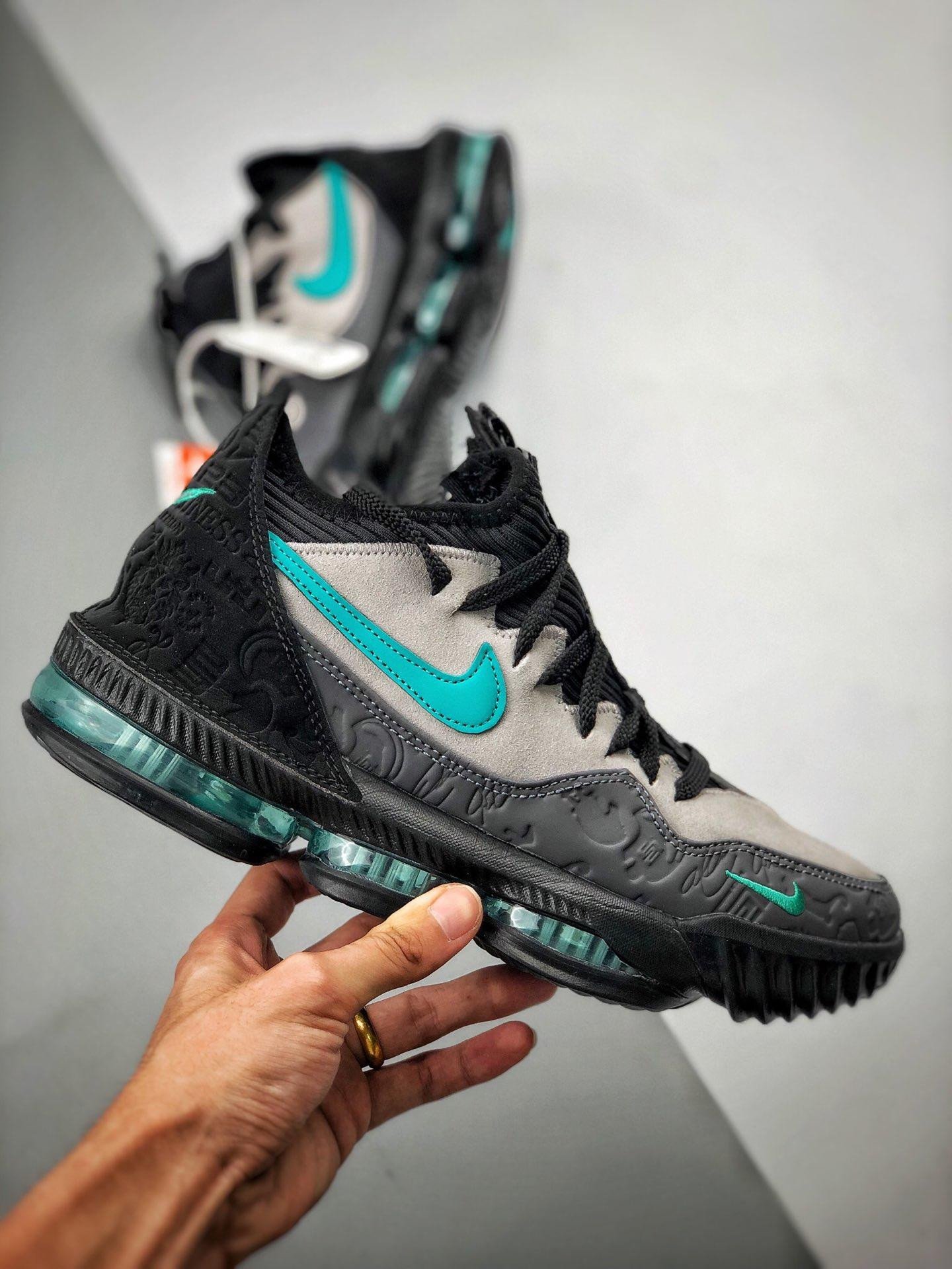 atmos x Nike LeBron 16 Low Clear Jade CD9471-003 5338457