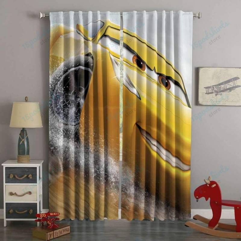 3D Printed Car 3 Style Custom Living Room Curtains