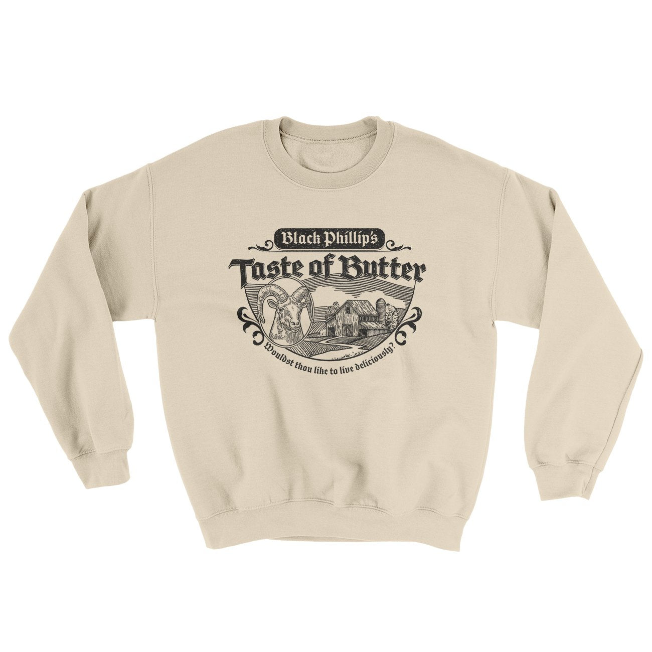 Black Phillip’S Taste Of Butter Ugly Sweater