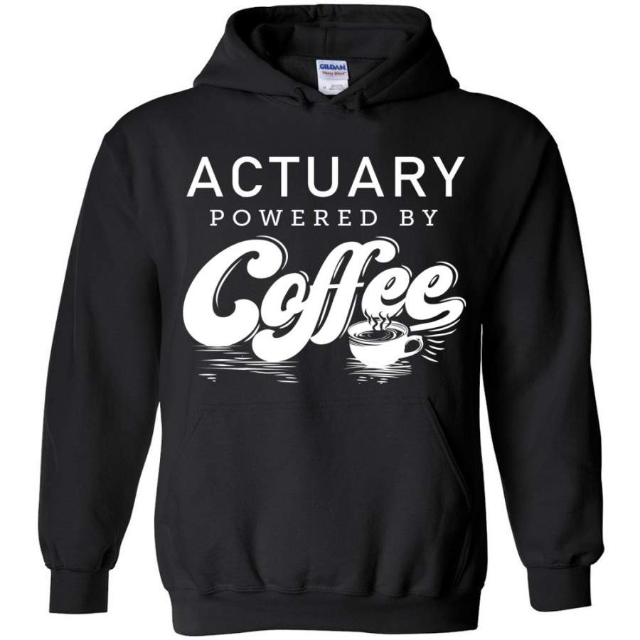 Actuary Powered By Coffee Hoodie