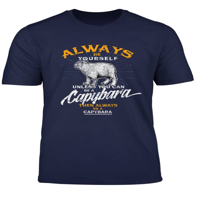 Always Be Yourself Be A Capybara Tee Shirt Zoo Animal