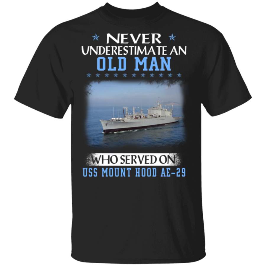 USS MOUNT HOOD AE-29 Veterans Day Christmas Gift T-Shirt