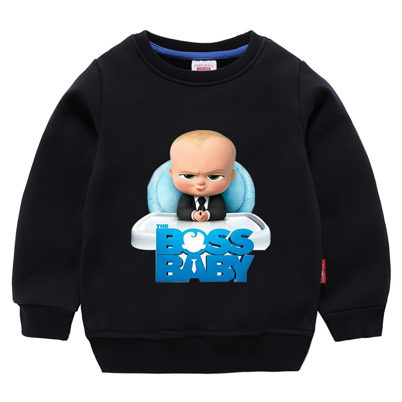 2022 Autumn Kids sweatshirts Baby Boy Hoodies Clothes Long Sleeve Birthday Boy Outfit Party Funny Children Girl Tops alx