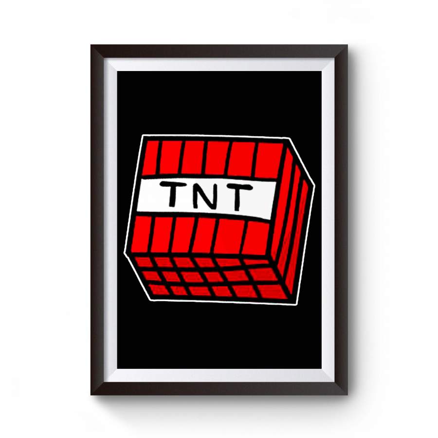 Tnt Minecraft Inspired Poster