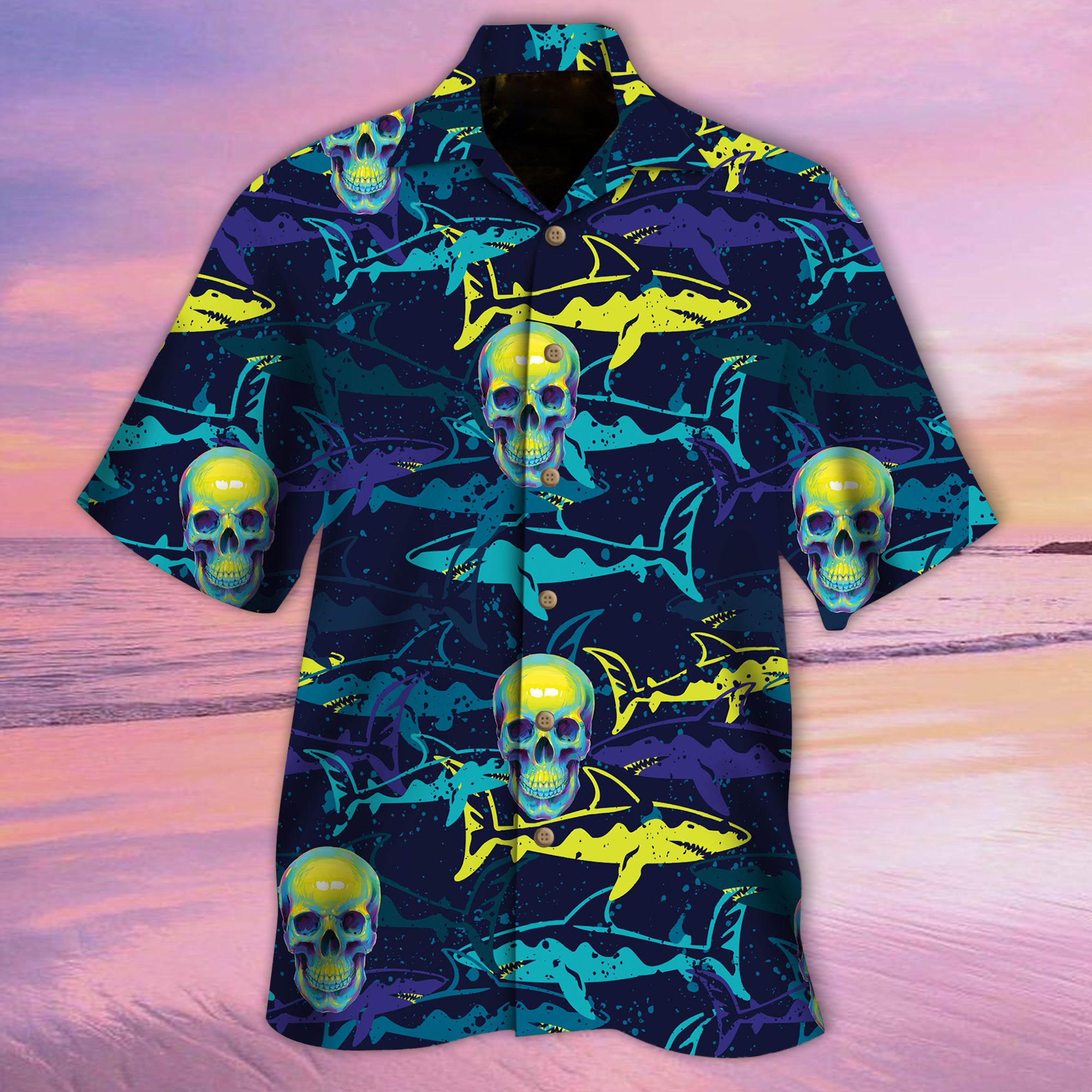 Shark Hawaiian Shirt – Kv15